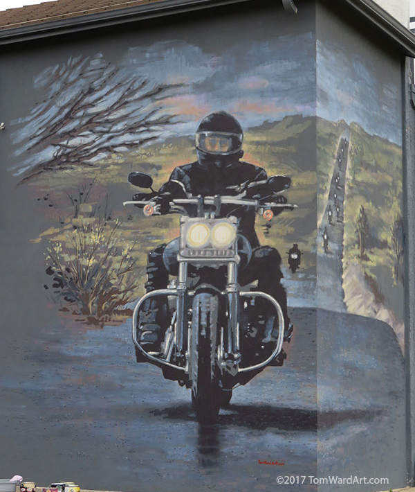 Mural at Mile High Harley-Davidson Parker CO Aurora CO